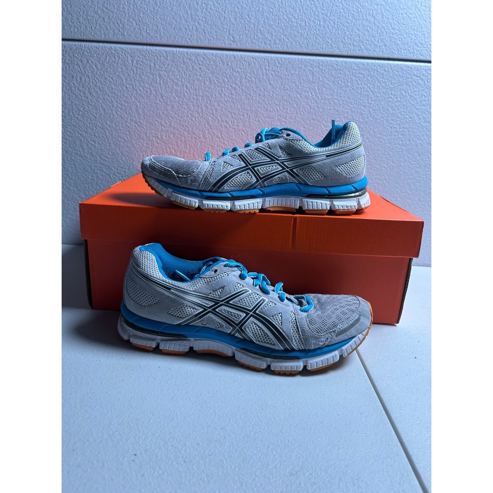 ASICS Gel-Pulse 4 Grey Blue Women Size 7.5 #2924
